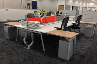 VISION COMPLETE ANOTHER PHASE OF TAYLOR HOBSON REFURBISHMENT.