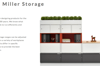 HERMAN MILLER STORAGE FROM VISION PROJECTS