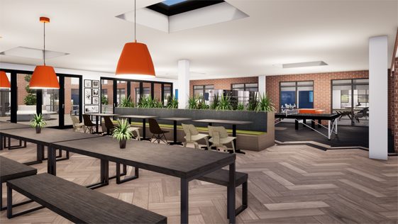 Vision Projects Breakout Space Fitout Installation In Leicester