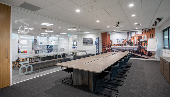 Breakout space for Kuehne + Nagel by Vision Projects
