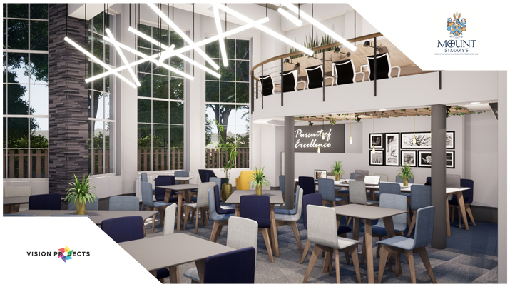 College Refurbishment By Vision Projects, Mount St Mary's