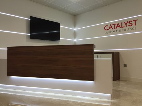 Alantra Catalyst Corporate Finance reception by Vision Projects