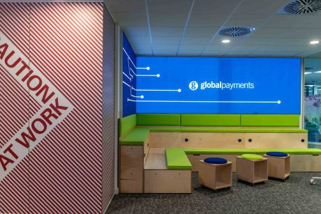 Global Payments break out space design by Vision Projects