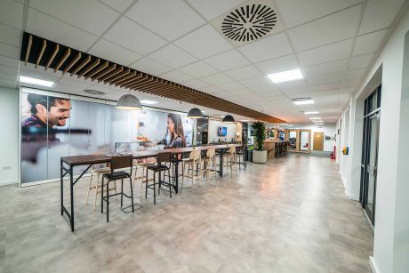 Vision Projects office break out space designs