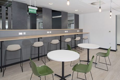 Vision Projects office break out space refurbishments