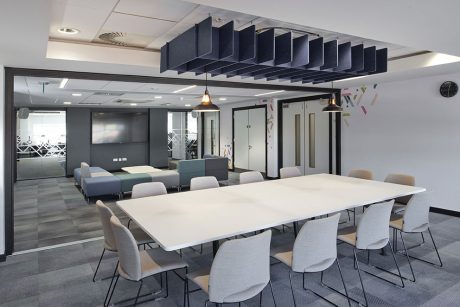 Workspace design and installation by Vision Projects