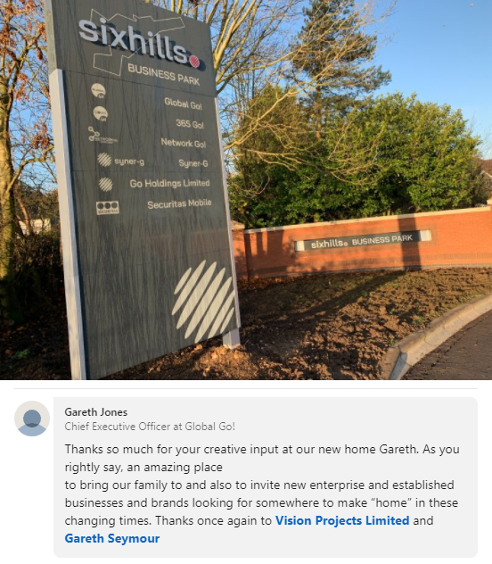 Global Go! Sixhill Refurbishment