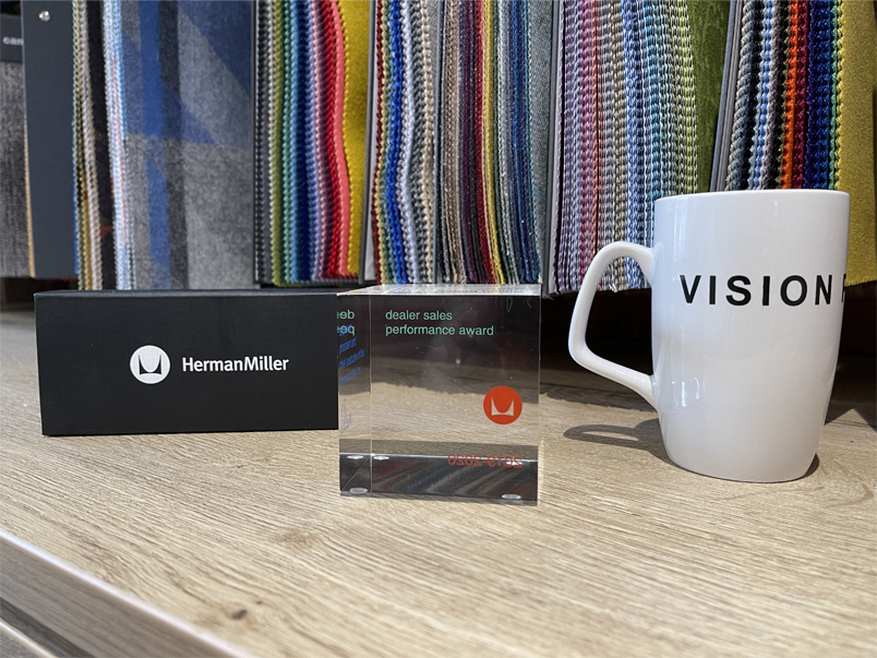 Vision Projects Awarded Herman Miller Dealer Of The Year
