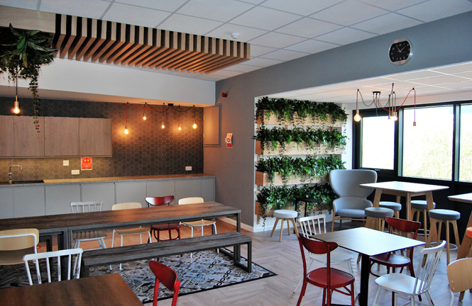 Toyota Material Handling Bistro, Leicester Fit Out