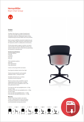 Herman Miller Keyn Product Sheet