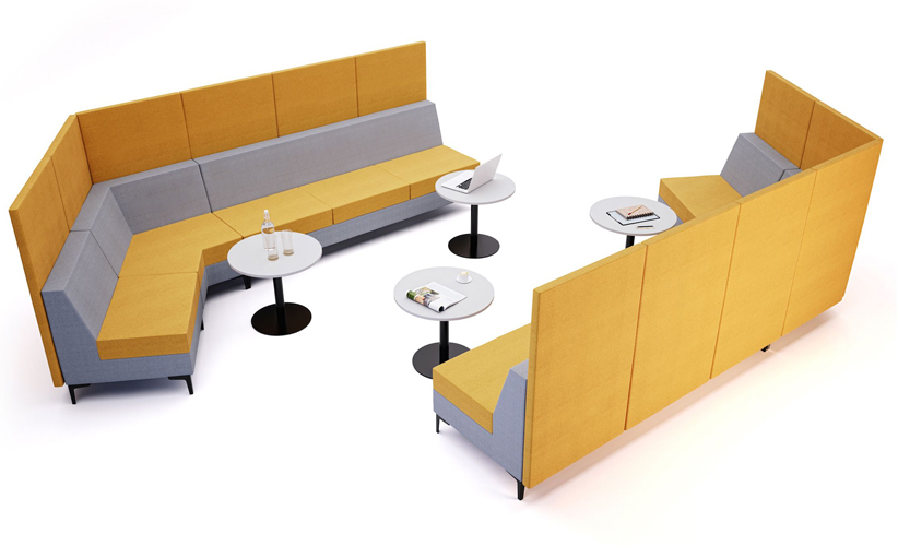 Moventi Alton Modular Soft Seating Solutions By Vision Projects