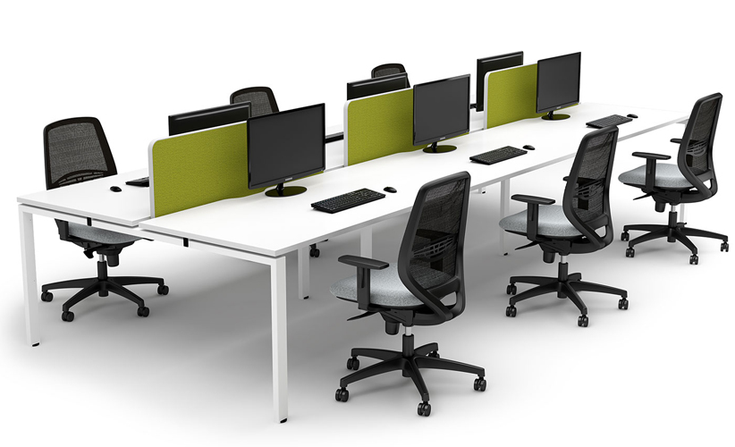 Moventi Elements desking solutions by Vision Projects