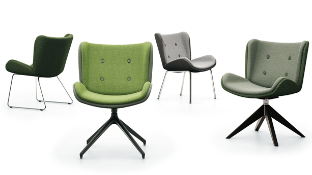 Moventi Imari attractive soft seating by Vision Projects