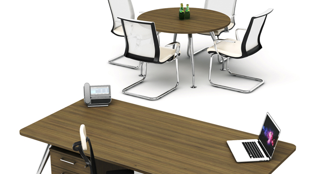 Moventi Marco Desking flaunts a sleek leg design