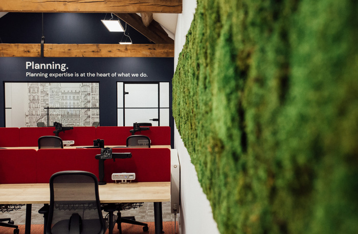 Office refurbishment for Pegasus Group East Midlands by Vision Projects