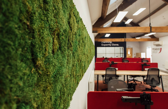 Pegasus Group East Midlands refurbishment fit out by Vision Projects