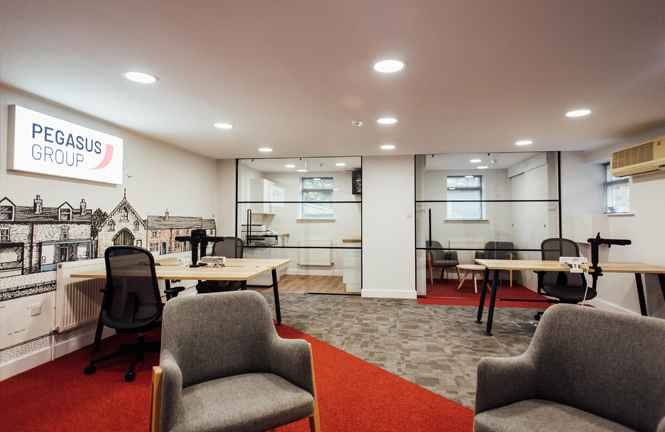 Pegasus Group, East Midlands Office Fit Out Pegasus Group, East Midlands Office Fit Out
