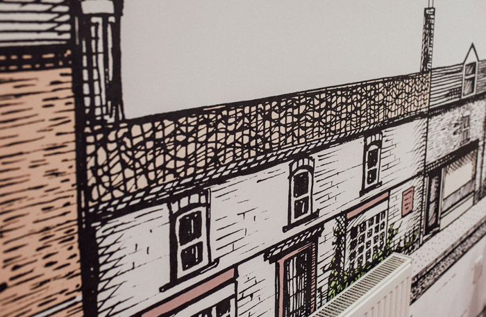 Reception drawings for Pegasus Group East Midlands by Vision Projects