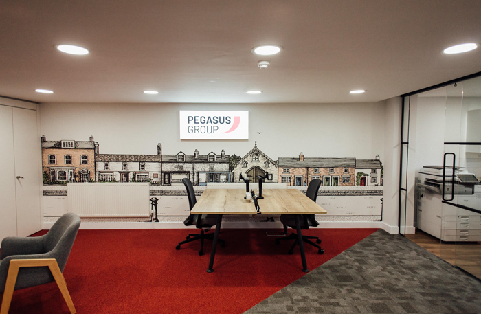 Pegasus Group Vision Projects office fitout East Midlands