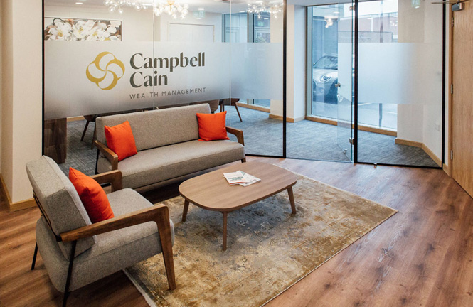Campbell Cain Wealth Management, Nottingham Office Fit Out Campbell Cain Wealth Management, Nottingham Office Fit Out