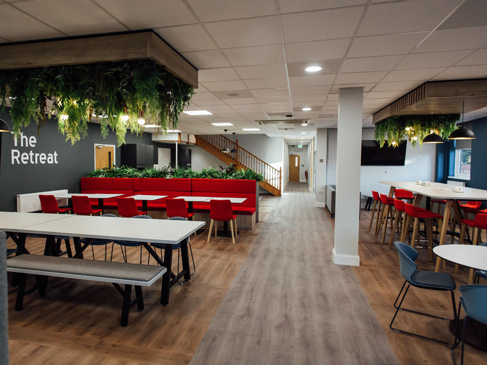 Leicester office fit outs Taylor Hobson