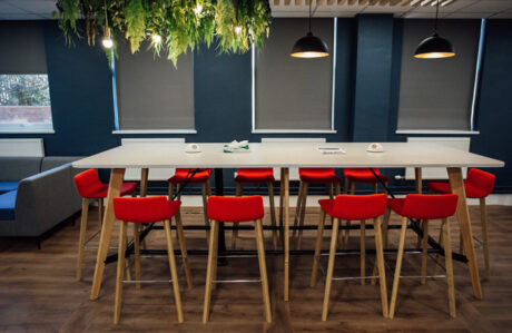 Taylor Hobson office seating layout