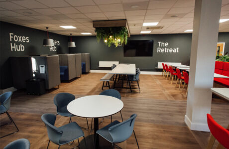 Vision Projects office fitout for Taylor Hobson Leicester