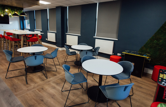 Vision Projects office seating area fitouts for Taylor Hobson