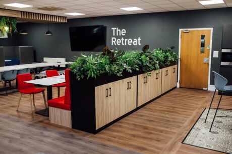 Taylor Hobson canteen fit-out by Vision Projects