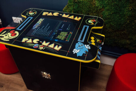 Taylor Hobson canteen games area by Vision Projects