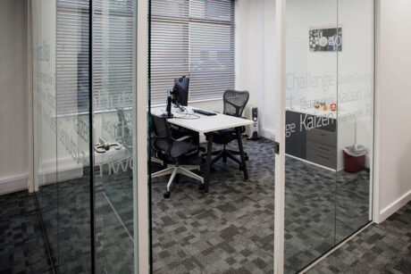 Toyota Castleford office refurb by Vision Projects