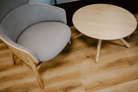 Yu Energy seating refurb by Vision Projects