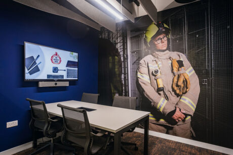 Fire Brigades Union Nottingham new modern office by Vision Projects