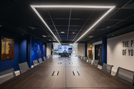 Fire Brigades Union Nottingham refurbished meeting room by Vision Projects
