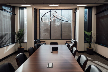 Marubeni-Komatsu Redditch boardroom fitout by Vision Projects
