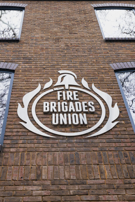 Fire Brigade London Office Signage